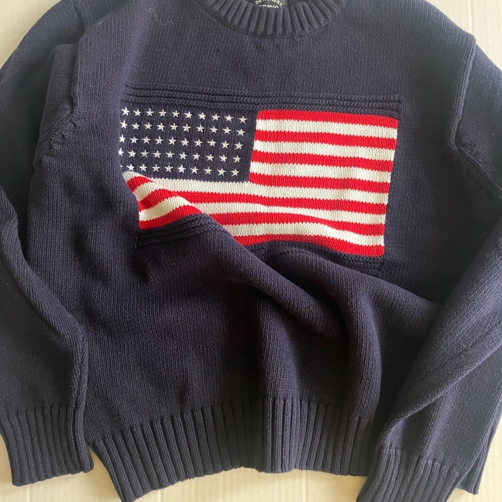 Designer’s Studio Originals Flag Sweater